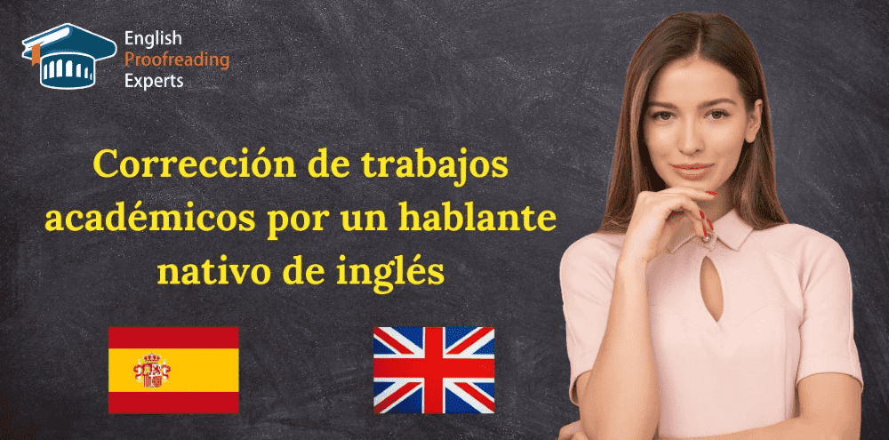 Corrección de trabajos académicos por un hablante nativo de inglés